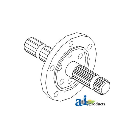 Shaft, PTO (540/1000 RPM) 6 X6 X9